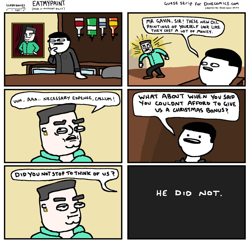 10+ Webcomics Made In Microsoft Paint That I Think You Should See