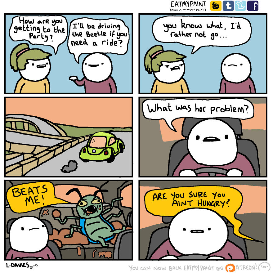 10+ Webcomics Made In Microsoft Paint That I Think You Should See