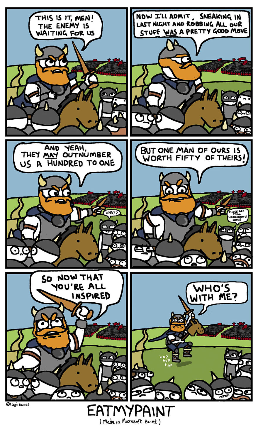 10+ Webcomics Made In Microsoft Paint That I Think You Should See