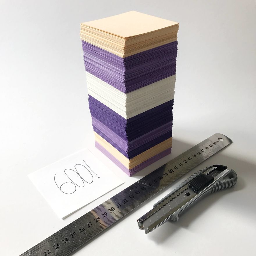 I've Folded 600 Pieces Of Paper For Wedding Flowers