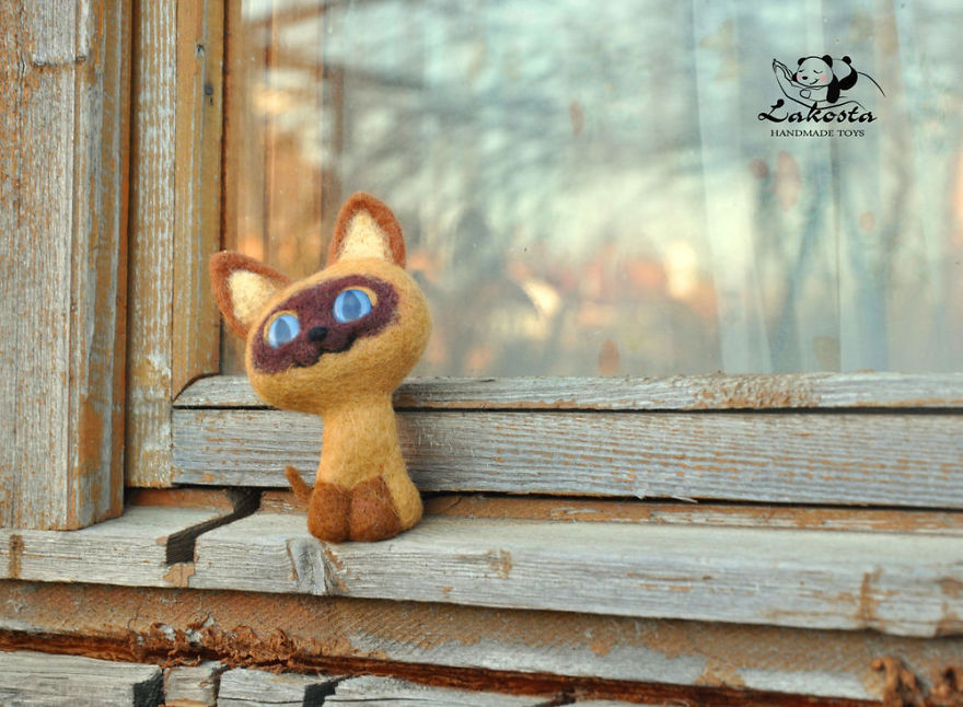 Cutest Felted Toys Ever By Lakosta