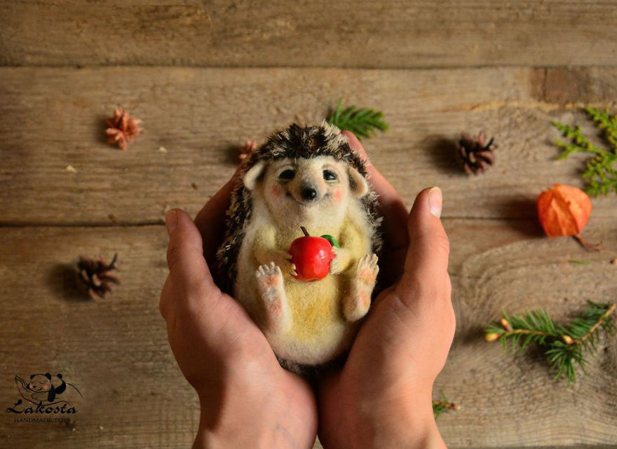 Cutest Felted Toys Ever By Lakosta