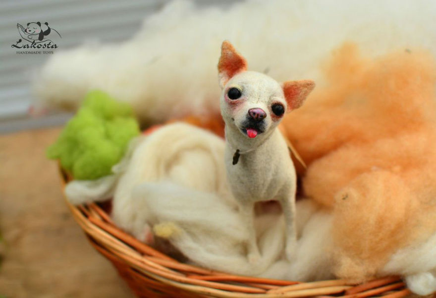 Cutest Felted Toys Ever By Lakosta