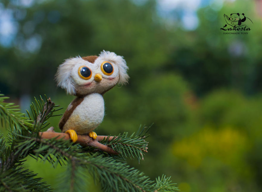 Cutest Felted Toys Ever By Lakosta