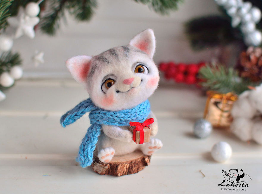 Cutest Felted Toys Ever By Lakosta