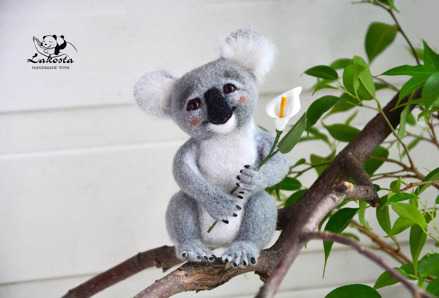 Cutest Felted Toys Ever By Lakosta