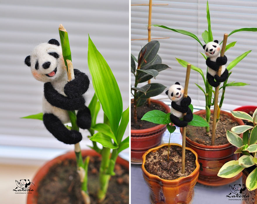 Cutest Felted Toys Ever By Lakosta