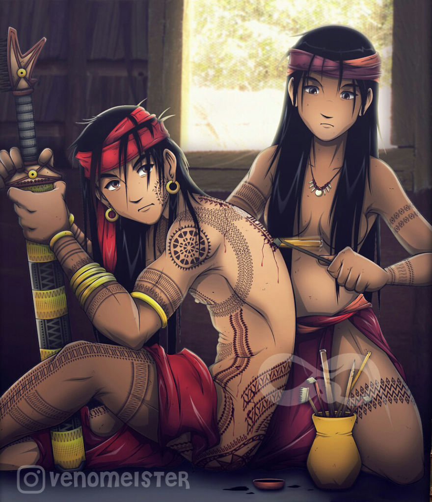 Tattooed Warriors Called Pintados