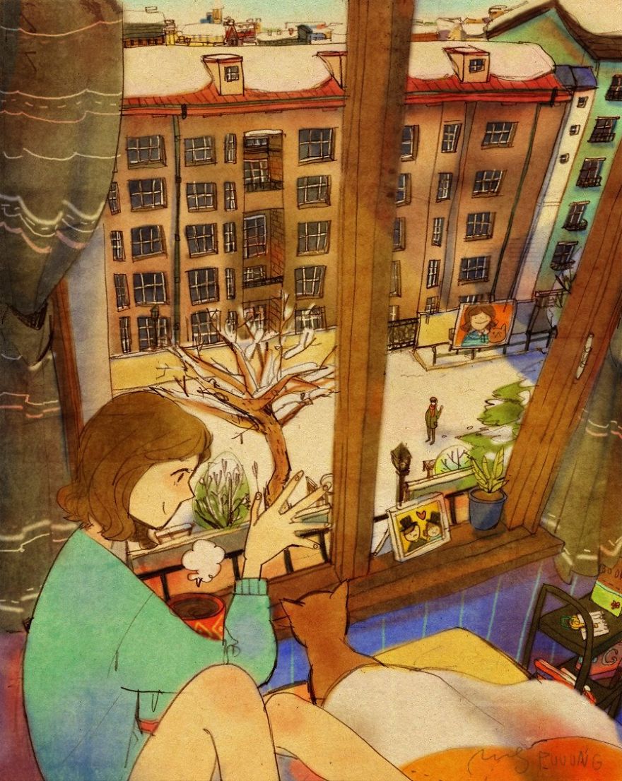 Illustration How Love Is In Everyday Life Illustration How Love Is In Everyday Life