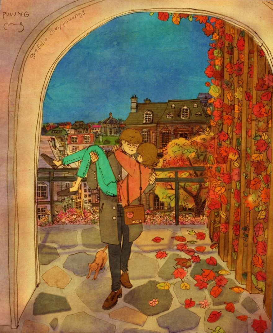 Illustration How Love Is In Everyday Life Illustration How Love Is In Everyday Life