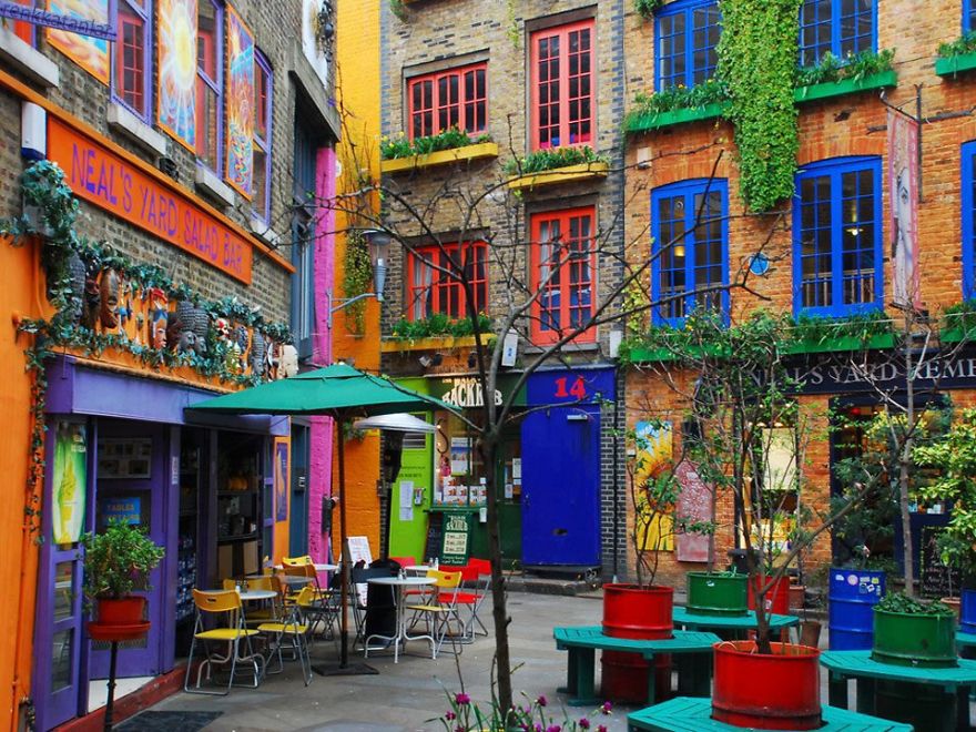 Neal's Yard Salad Bar, Covent Garden, London