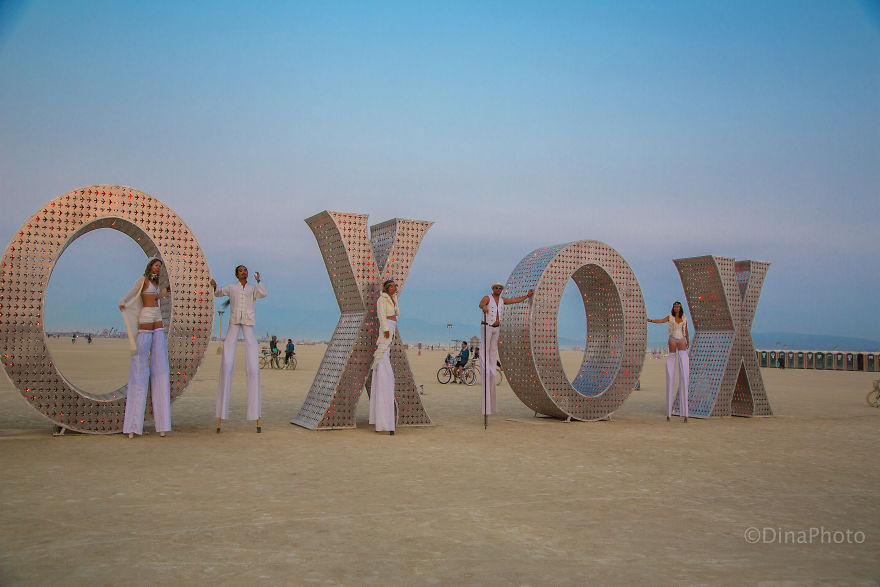 Colorful People Of The Burning Man Colorful People Of The Burning Man