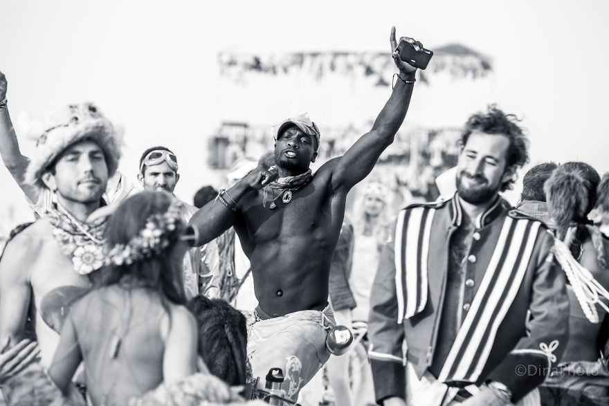 Colorful People Of The Burning Man Colorful People Of The Burning Man