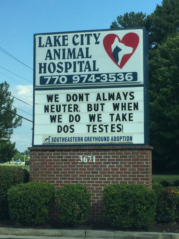 Vet Sign