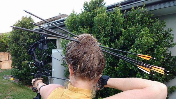 Mother-In-Law Thinks Quivers Are Overrated