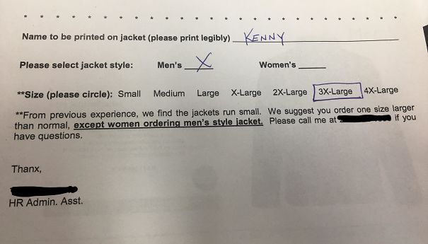 Please Circle? Nobody Tells Kenny What To Do