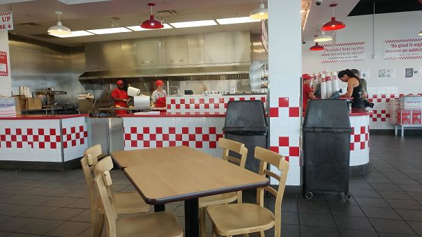 Three Guys At Five Guys