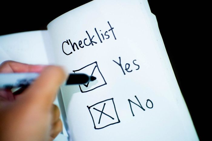 This Checklist Stock Photo
