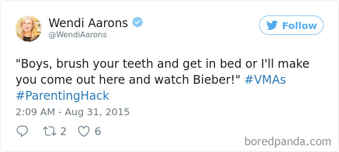 Parenting Hack Tweet