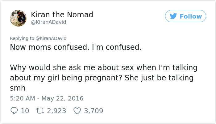 This 12-Year-Old's Girlfriend Told Him That He Made Her Pregnant, And He Had The Best Response Ever This 12-Year-Old's Girlfriend Told Him That He Made Her Pregnant, And He Had The Best Response Ever