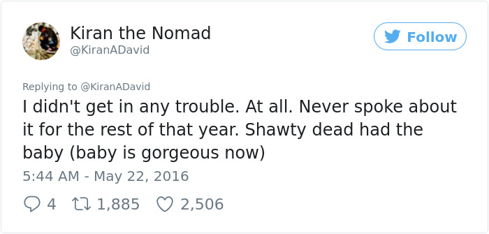 This 12-Year-Old's Girlfriend Told Him That He Made Her Pregnant, And He Had The Best Response Ever This 12-Year-Old's Girlfriend Told Him That He Made Her Pregnant, And He Had The Best Response Ever