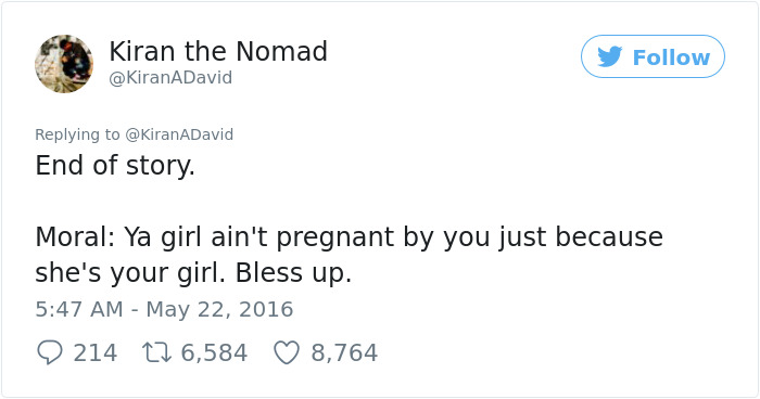 This 12-Year-Old's Girlfriend Told Him That He Made Her Pregnant, And He Had The Best Response Ever This 12-Year-Old's Girlfriend Told Him That He Made Her Pregnant, And He Had The Best Response Ever