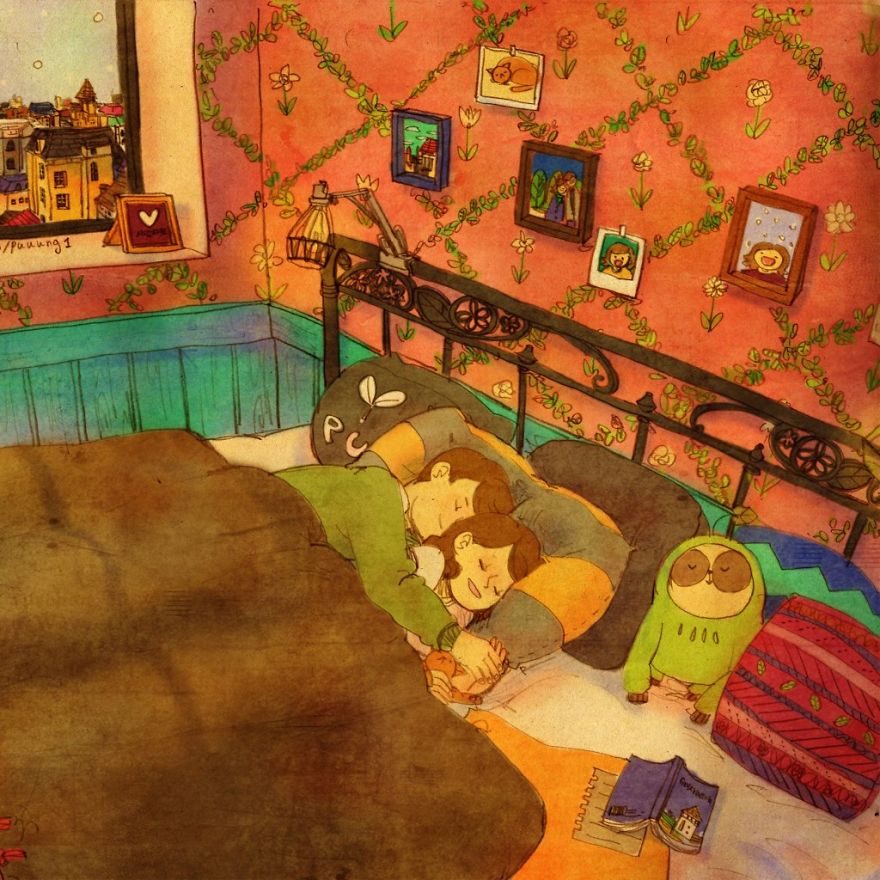 Illustration How Love Is In Everyday Life Illustration How Love Is In Everyday Life