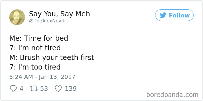 Parenting Hack Tweet