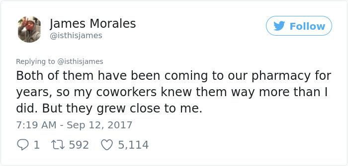 Pharmacy Employee Shares The Saddest Experience Of His Life, And It Will Break Your Heart Pharmacy Employee Shares The Saddest Experience Of His Life, And It Will Break Your Heart