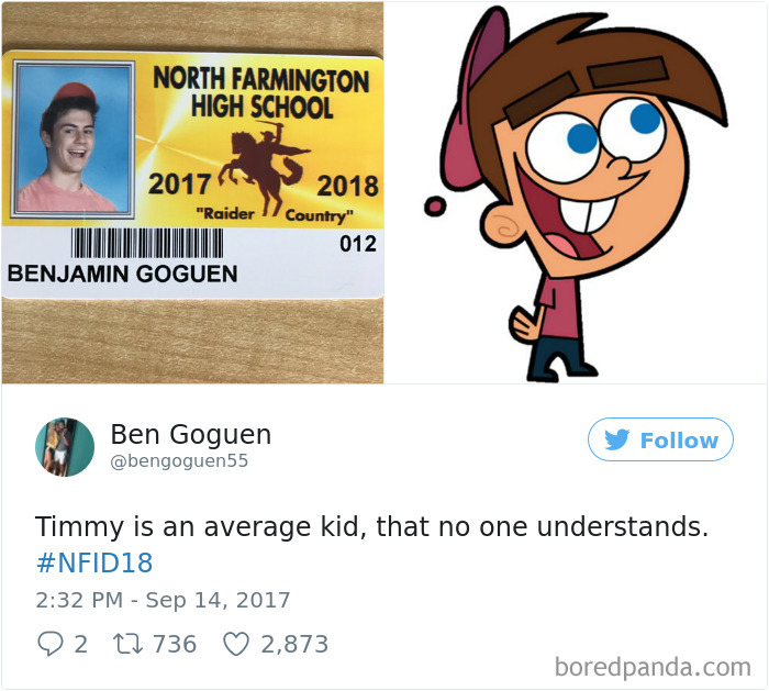 High School Let Seniors Wear Costumes For Their Student ID's And Their Pics Just Won The Internet