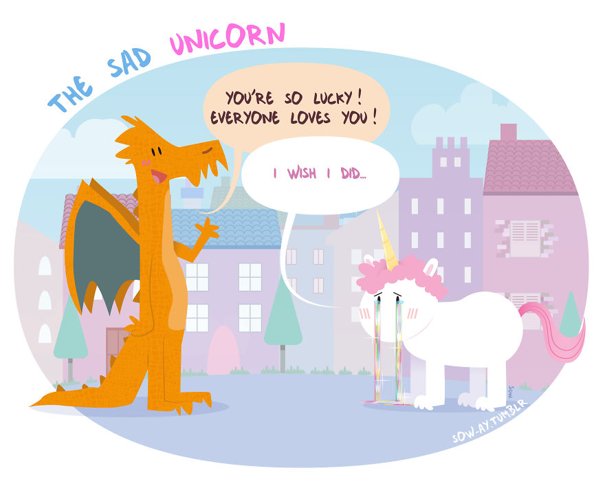 Anyone Can Have Depression. Even Unicorns
