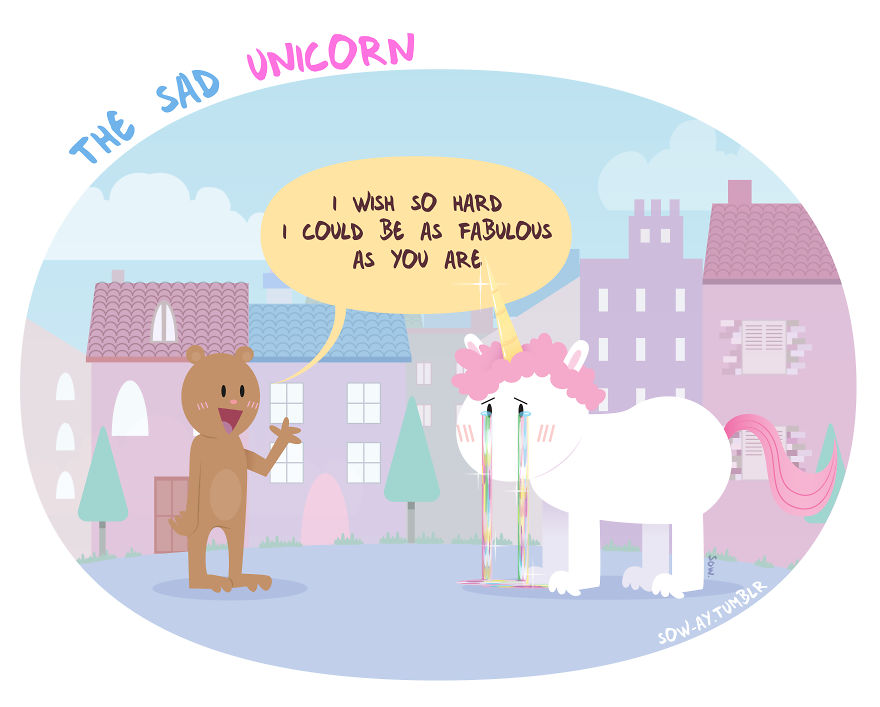 Anyone Can Have Depression. Even Unicorns