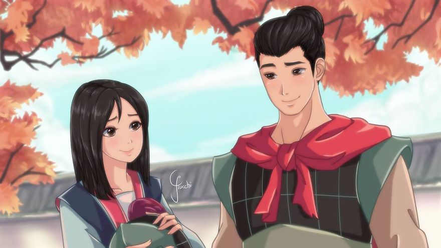 Mulan And Li Shang