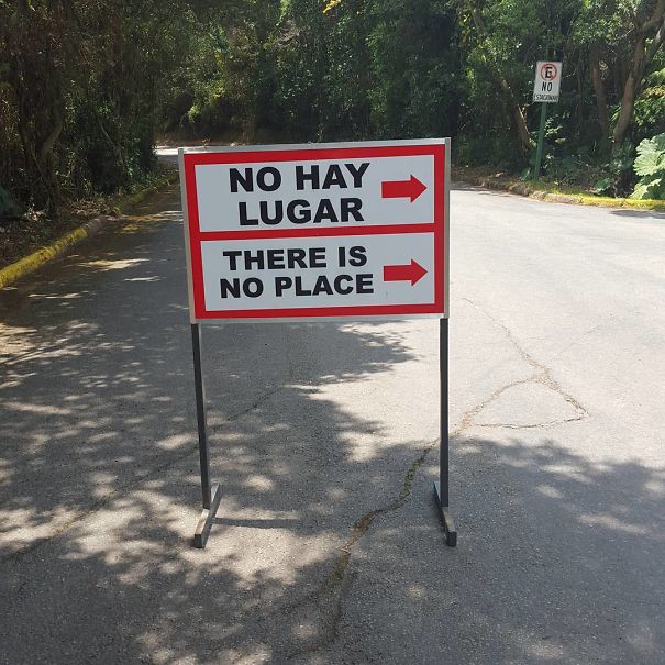 Wrong translated parking sign 