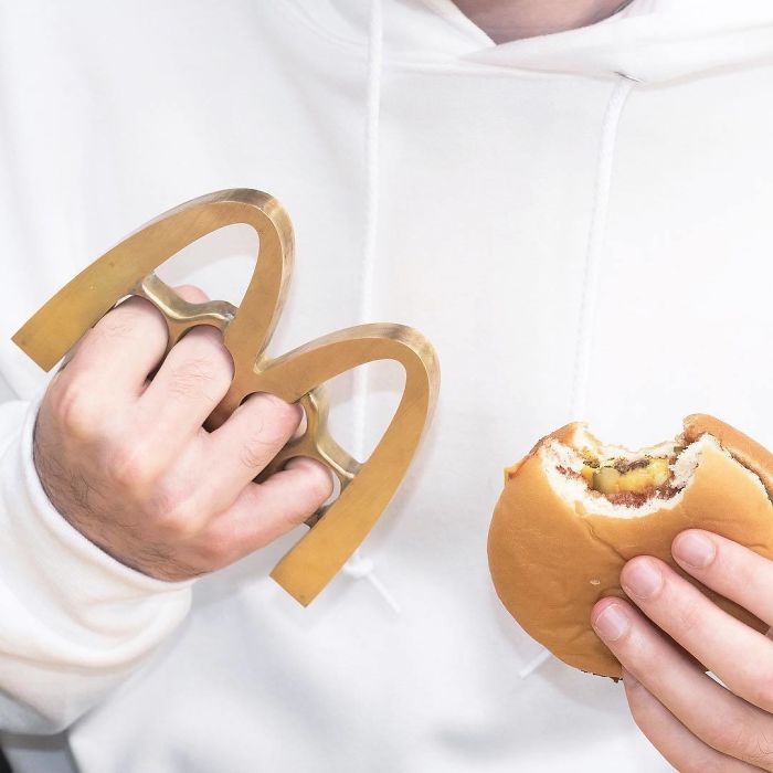 Artist Turns Logos Of Famous Brands Into Weapons, And The Result Is Dangerously Awesome Artist Turns Logos Of Famous Brands Into Weapons, And The Result Is Dangerously Awesome