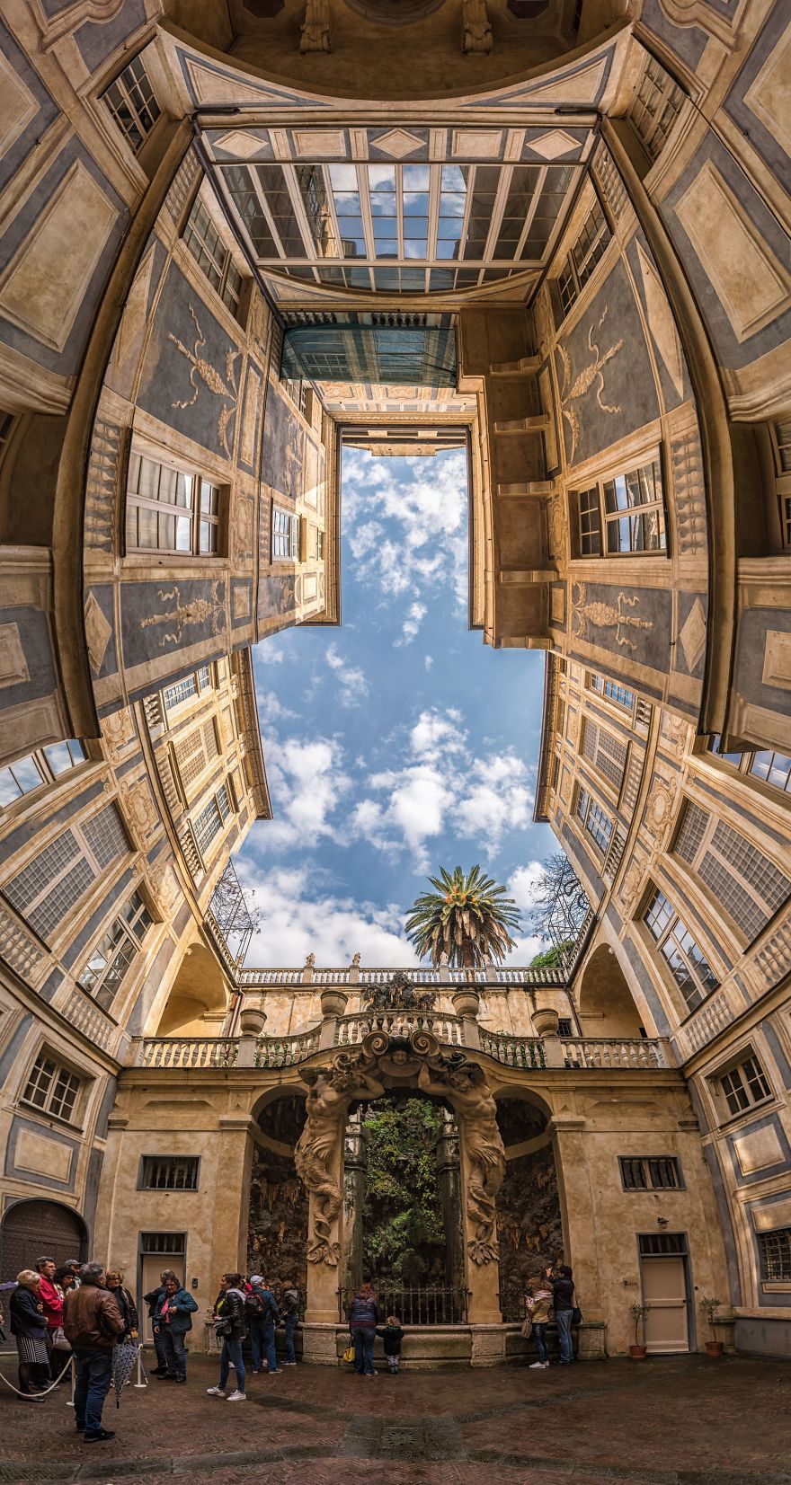 I Shoot Vertical Panorama To Search The Real Form Of Beautiful Architecture