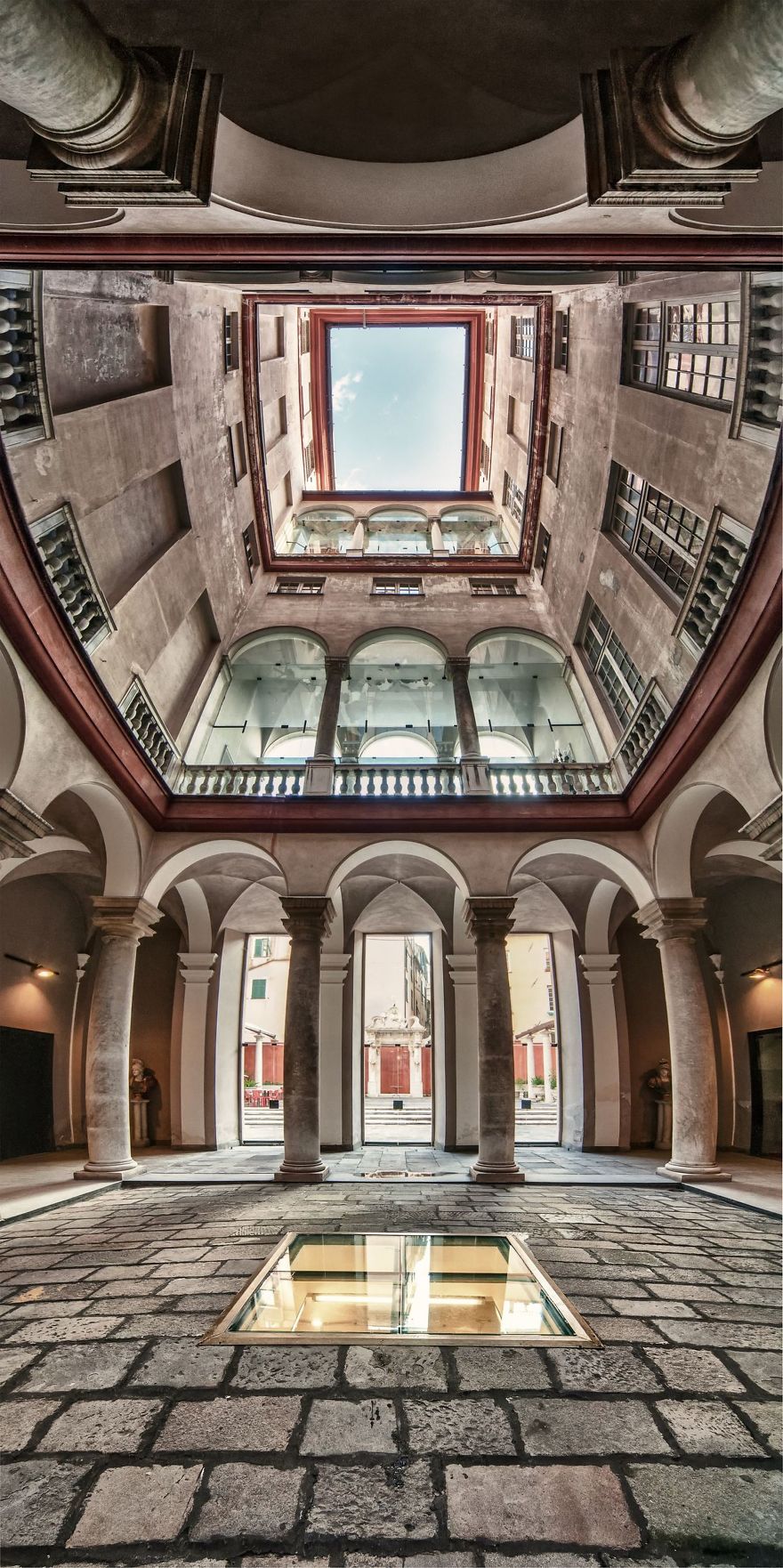 I Shoot Vertical Panorama To Search The Real Form Of Beautiful Architecture