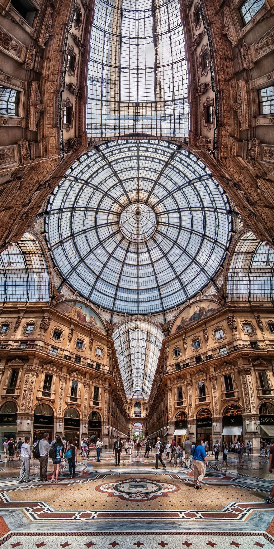I Shoot Vertical Panorama To Search The Real Form Of Beautiful Architecture
