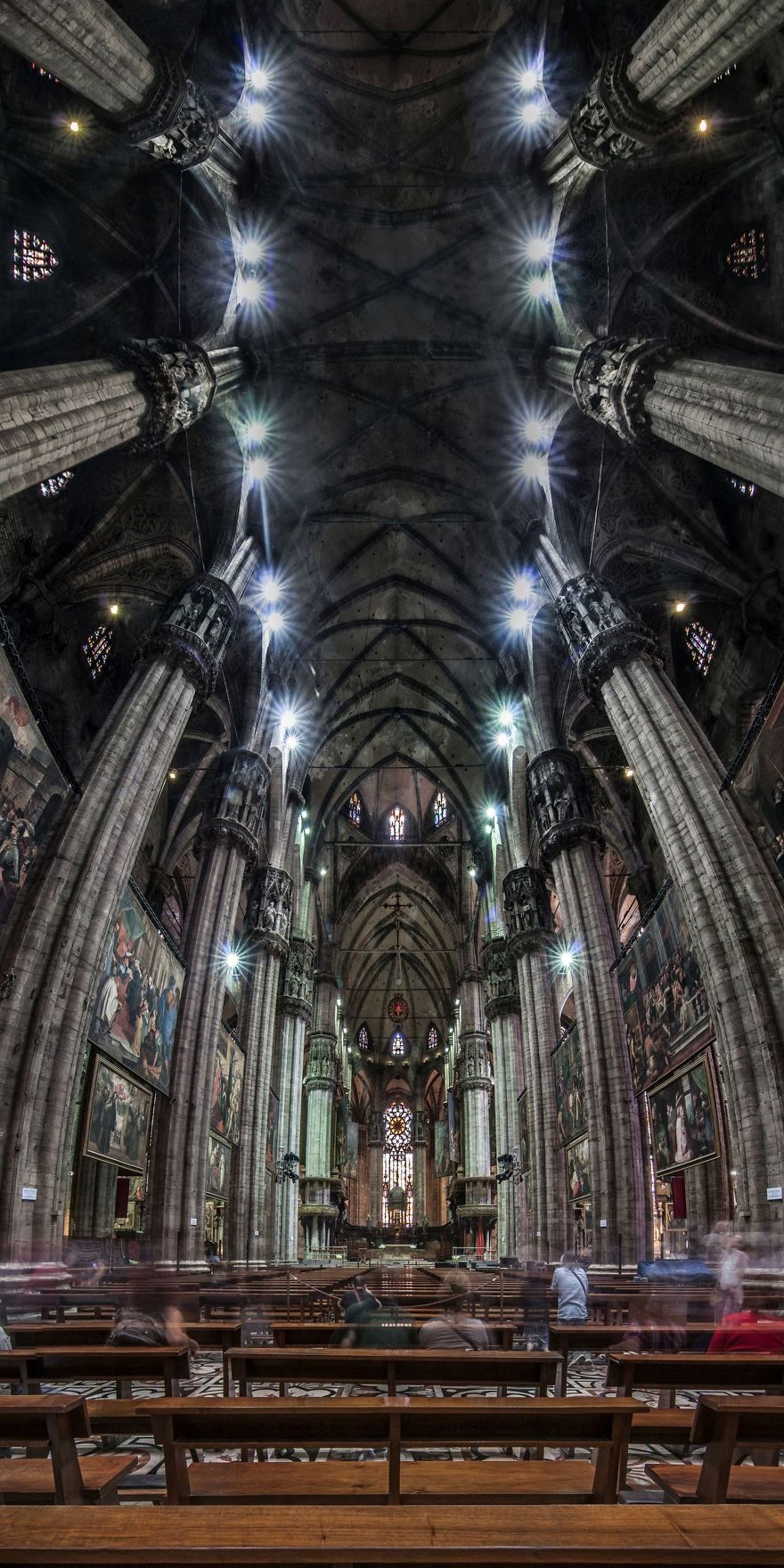 I Shoot Vertical Panorama To Search The Real Form Of Beautiful Architecture