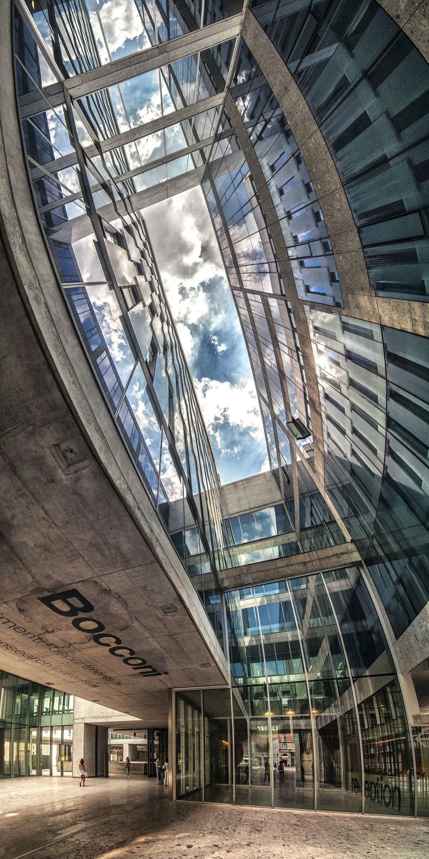 I Shoot Vertical Panorama To Search The Real Form Of Beautiful Architecture