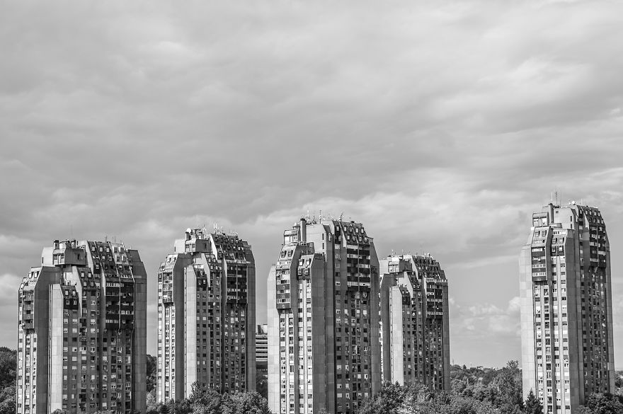 Showcasing Modernist And Brutalist Architecture Of Belgrade, Serbia Showcasing Modernist And Brutalist Architecture Of Belgrade, Serbia