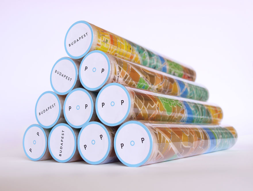 Bubble Wrap City Maps: Guilty Pleasure On The Go