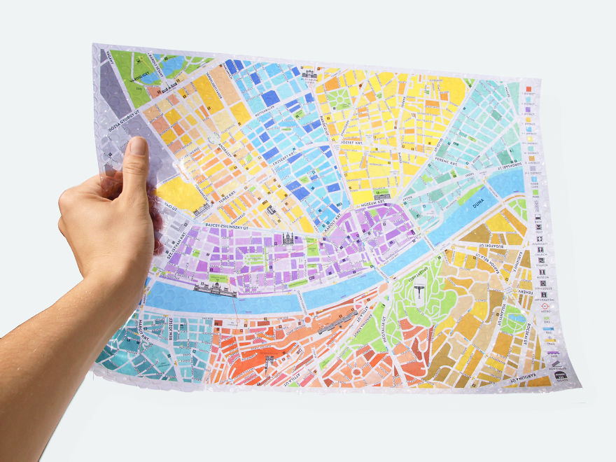 Bubble Wrap City Maps: Guilty Pleasure On The Go