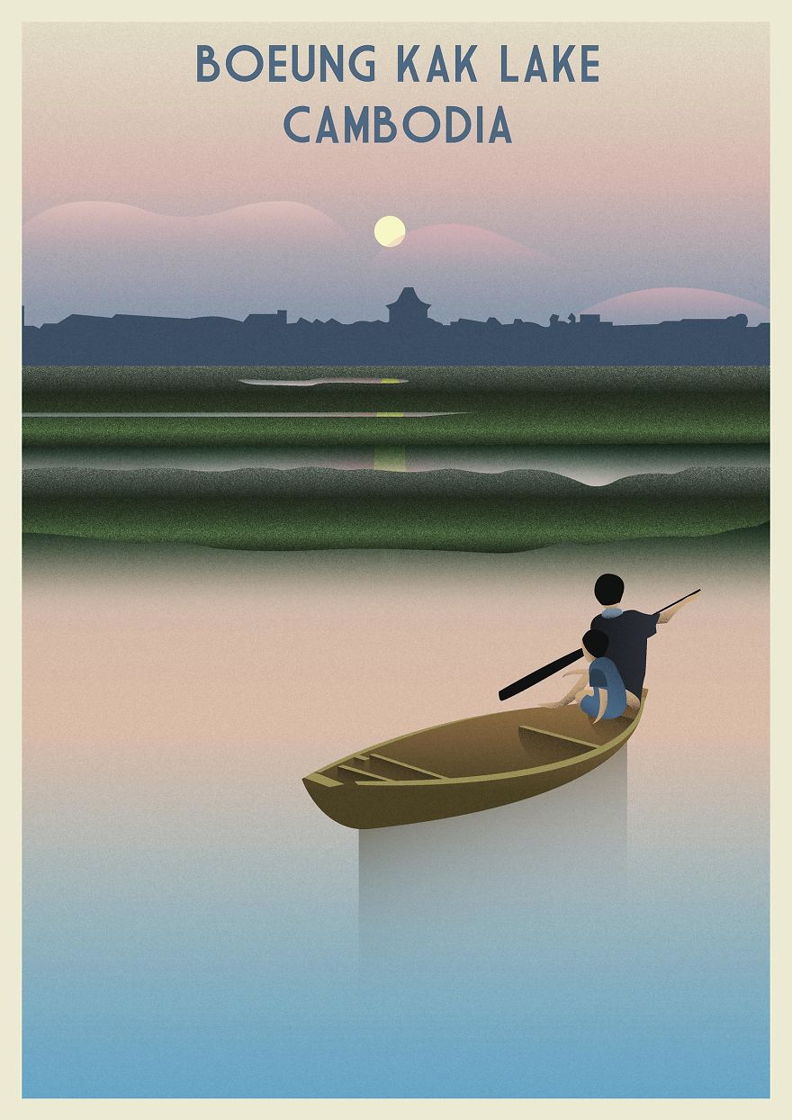 We Created Illustrations Of Destinations That No Longer Exist