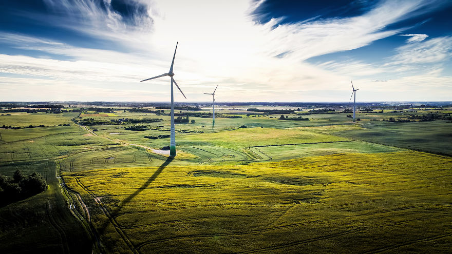 Wind Energy Somewhere In The Field