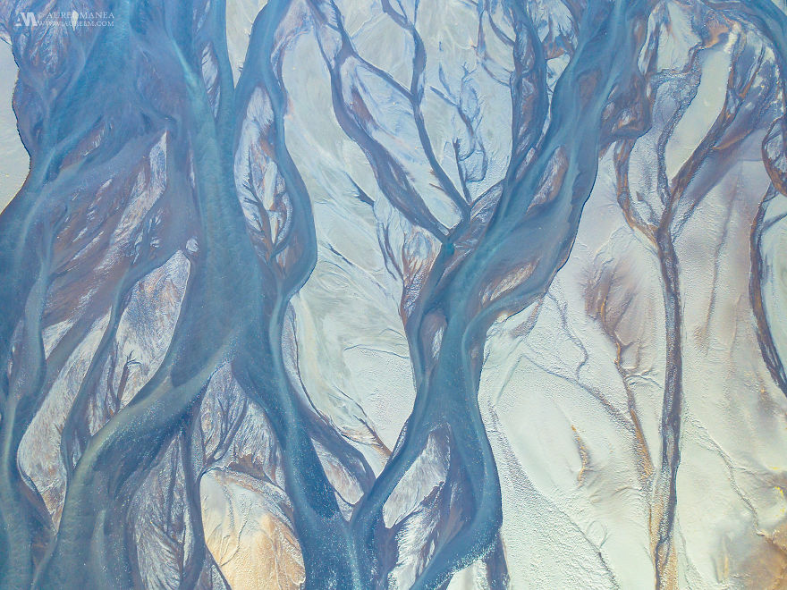 Discovering The Virgin Colorful Lakes Of Iceland With A Drone Discovering The Virgin Colorful Lakes Of Iceland With A Drone