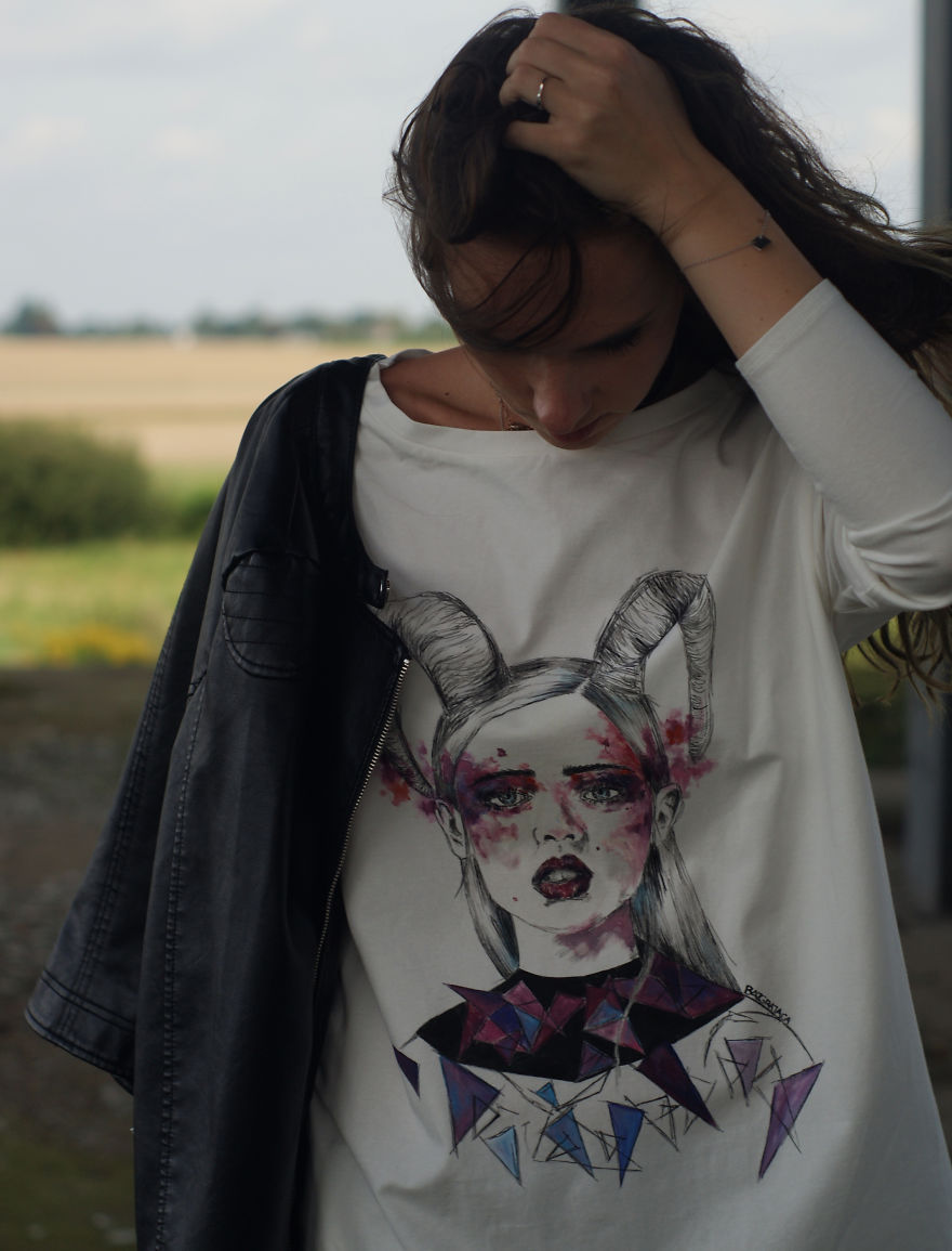 I Created Painted Fashion...