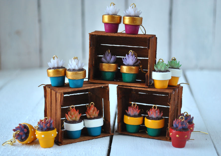I Create Jewelry For Real Succulent Lovers
