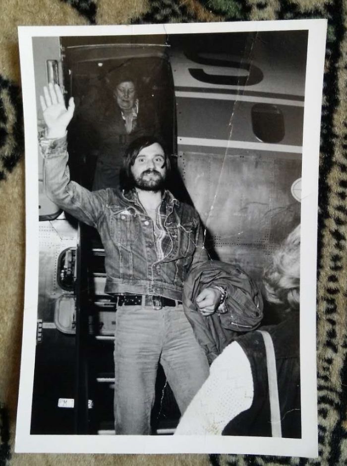 My Dad. Pulled Off Plaid And Denim. Might Have Been A Celeb In The 60's.