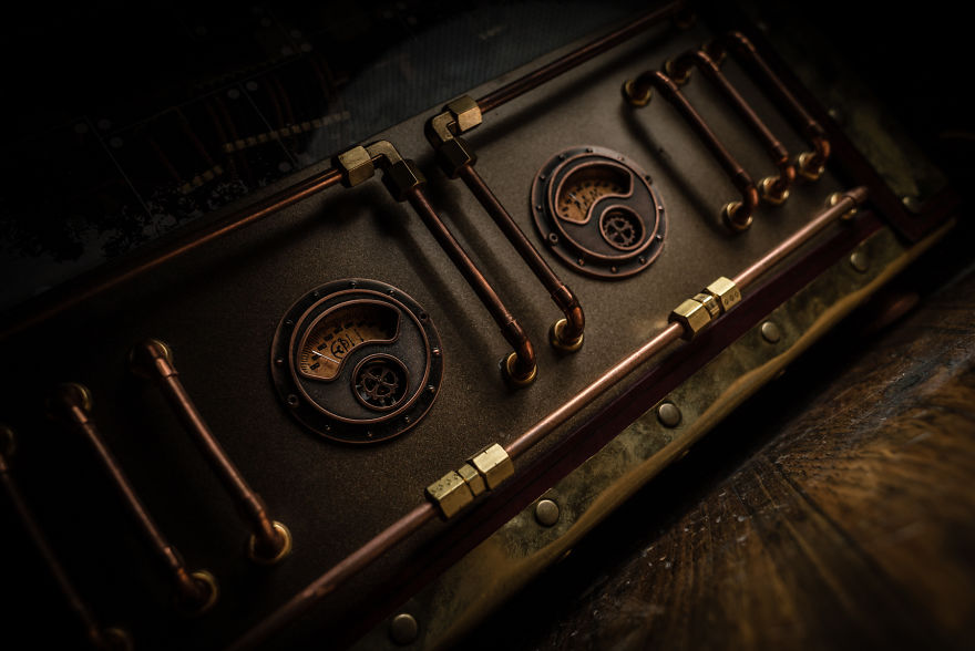 Finished My New Steampunk Computer Finished My New Steampunk Computer